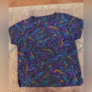 Handmade ooak 90’s womens dress top boxy vintage size medium/largr